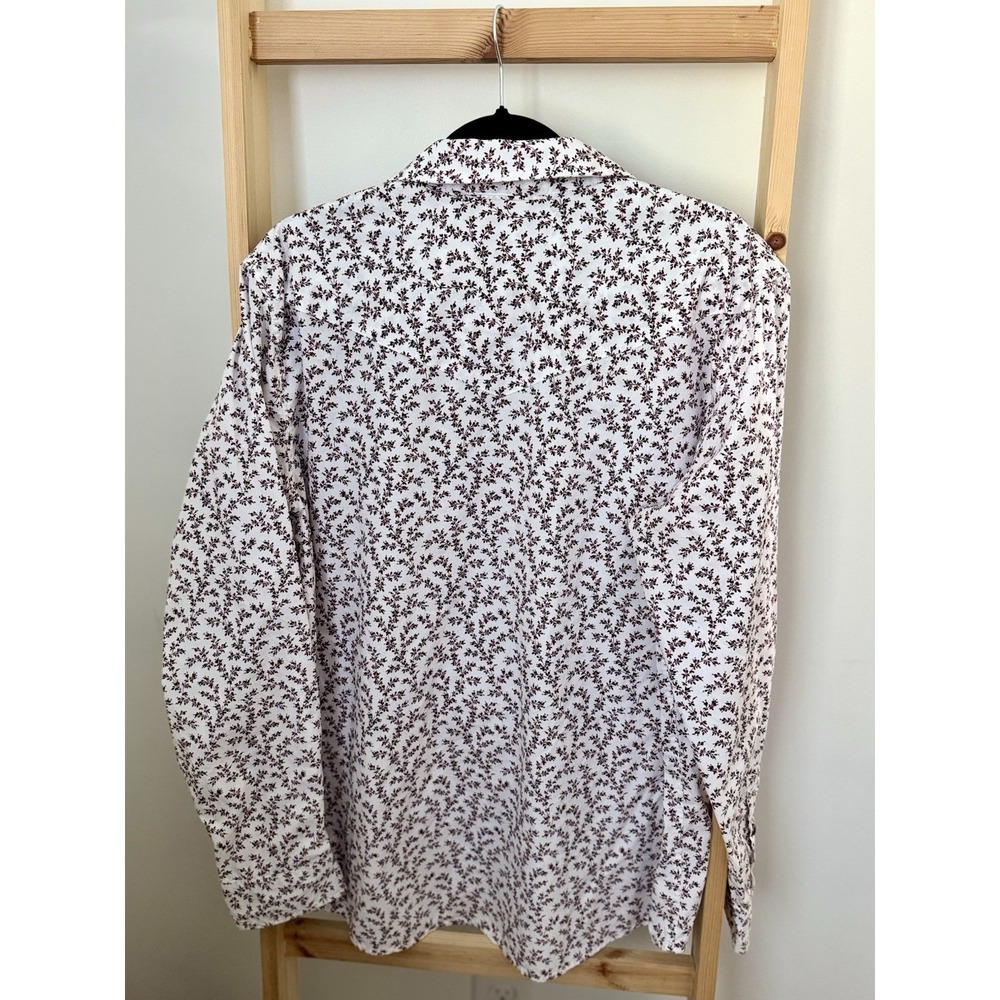 Gibson Trading Co Men's River Bank Floral Print Long Sleeve Snap Western Shirt L - Picture 2 of 9
